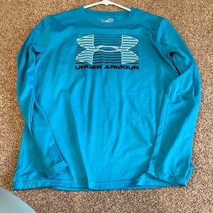 Under Armour Teal Long Sleeve Top